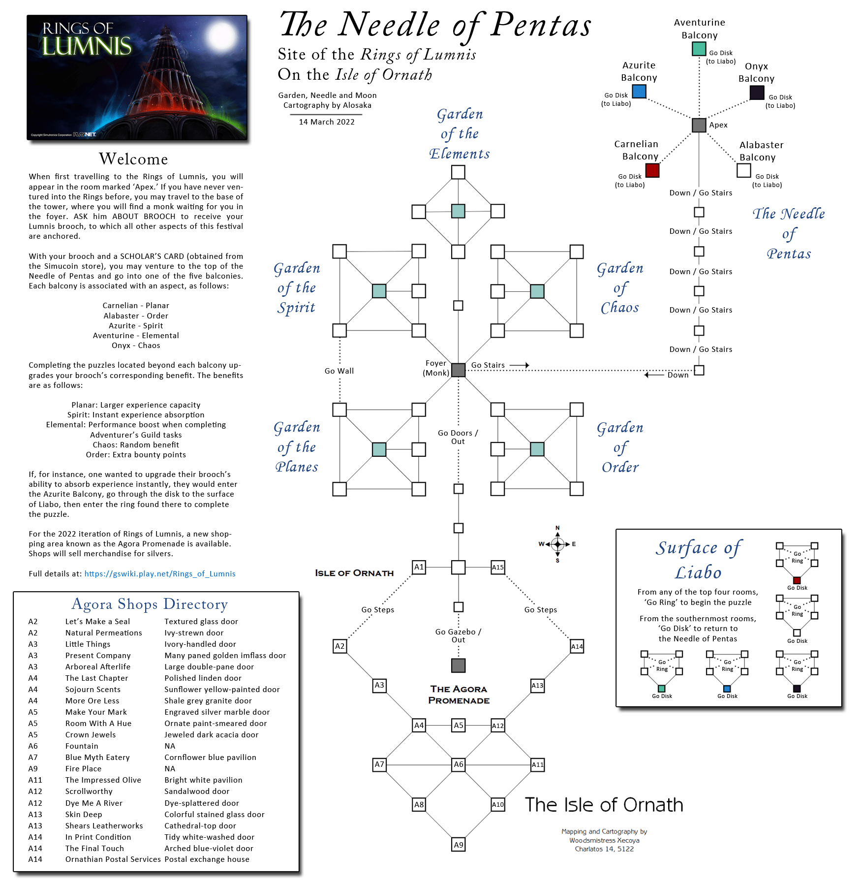 Map of fest-Rings of Lumnis 2022-1649952041 showing room [Isle of Ornath, Agora Entry]. Click on rooms to navigate or use the nearby rooms list below for accessible navigation.